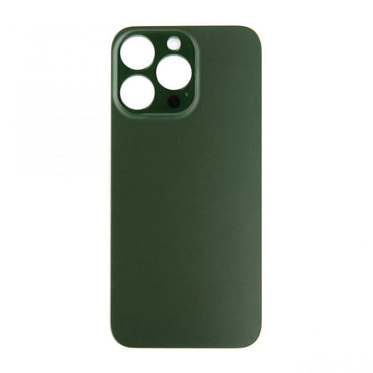 For Apple iPhone 13 Pro Back Glass, Enlarged Camera Frame Green Compatible