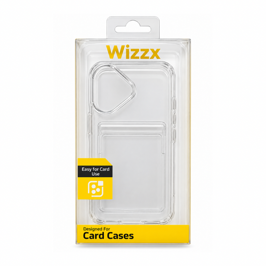 Wizzx Clear Card Case- iPhone 17 Pro Max/18 Pro Max