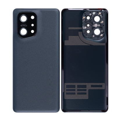 Oppo Find X5 Back Cover With Lens Black OEM