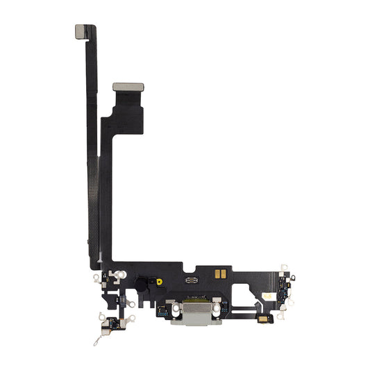 For Apple iPhone 12 Pro Max System Charging Flex Silver Pulled