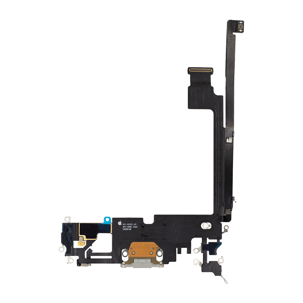 For Apple iPhone 12 Pro Max System Charging Flex Silver Pulled