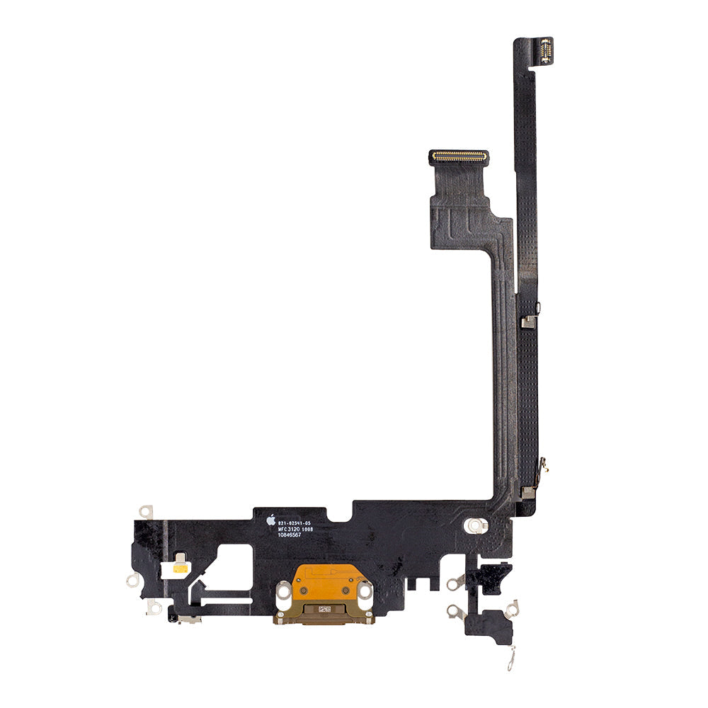 For Apple IPhone 12 Pro Max System Charging Flex Gold Pulled