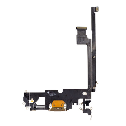 For Apple IPhone 12 Pro Max System Charging Flex Gold Pulled