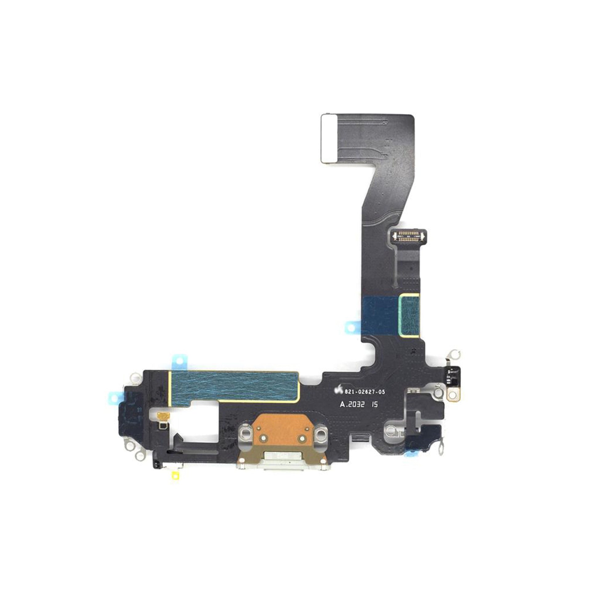 For Apple iPhone 12, 12 Pro System Charging Flex Silver Pulled