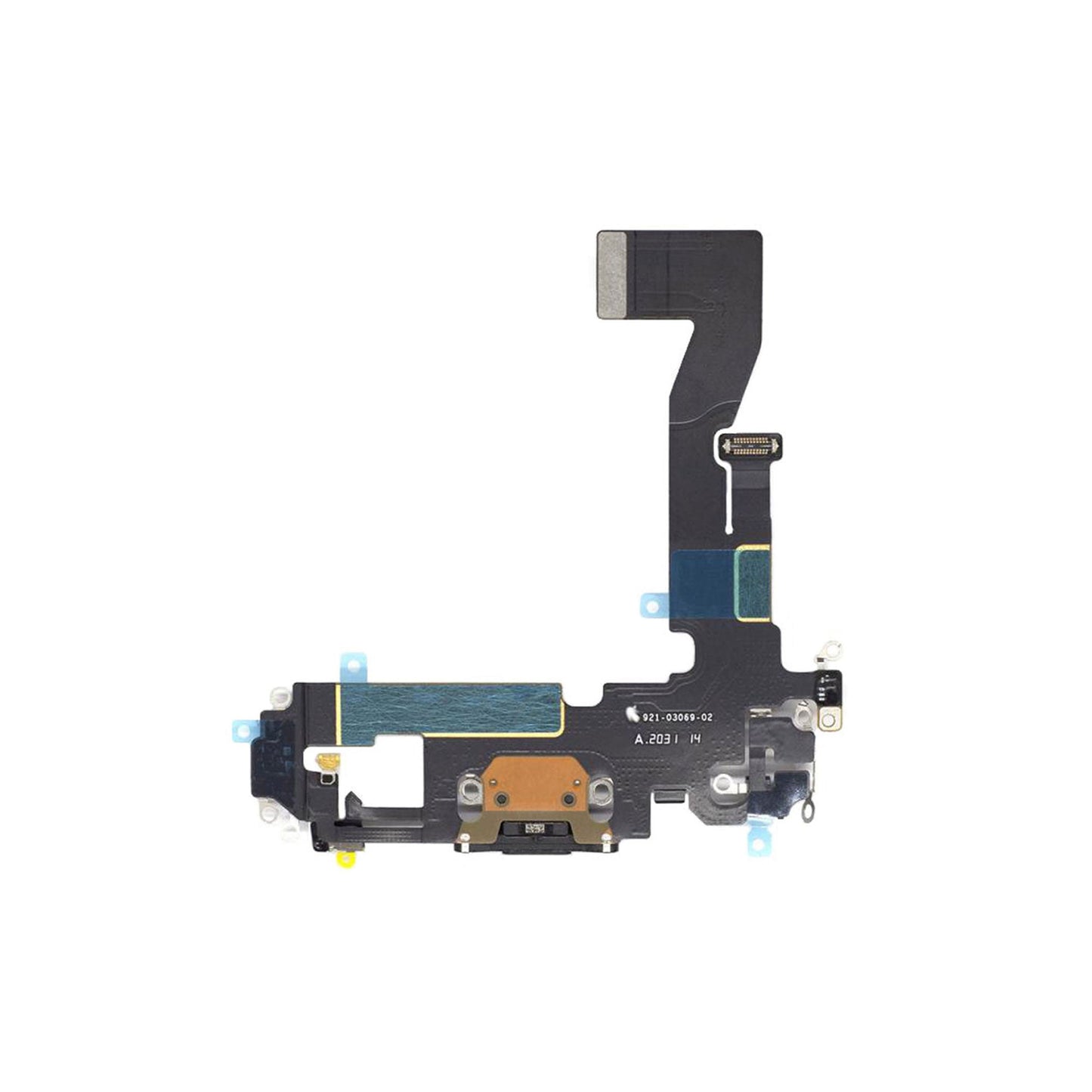 For Apple iPhone 12, 12 Pro System Charging Flex Black Pulled