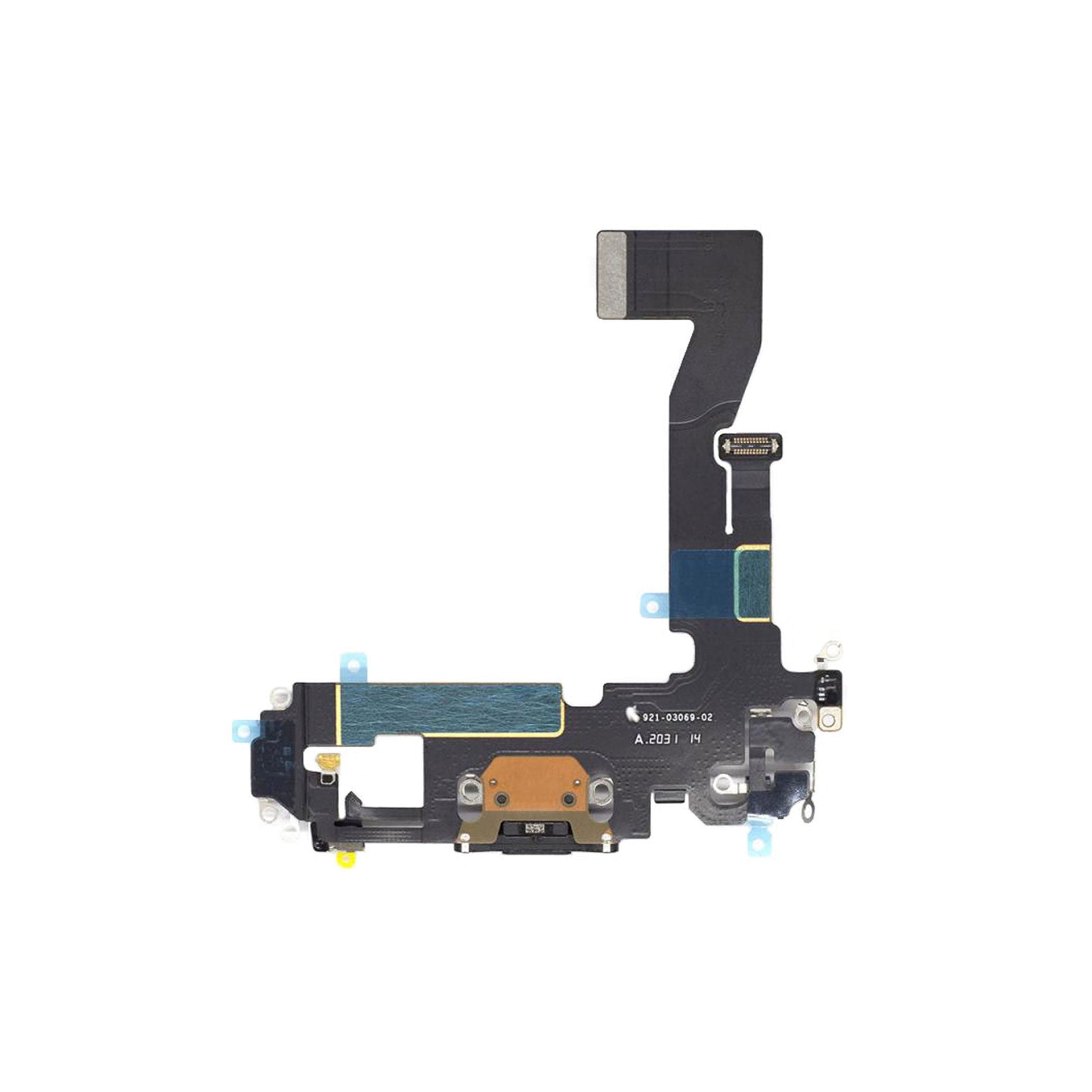 For Apple iPhone 12, 12 Pro System Charging Flex Black Pulled