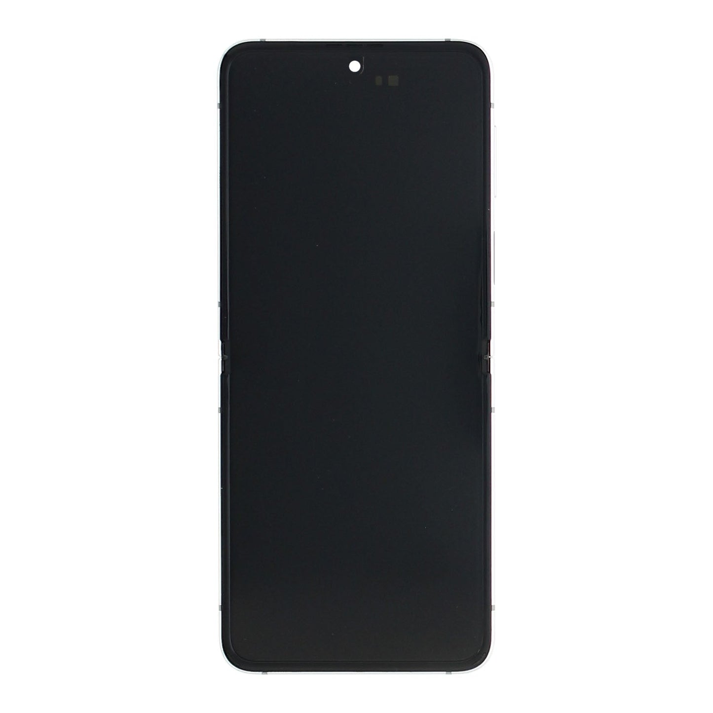 Samsung Galaxy Z Flip3 F711B Main Display And Digitizer With Frame Bespoke Silver Service Pack