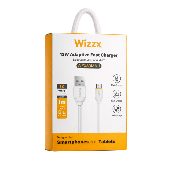 Wizzx USB-A to Micro Kabel - 1M