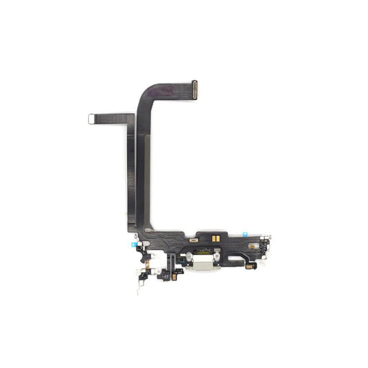 For Apple iPhone 13 Pro Max System Charging Flex Silver Pulled