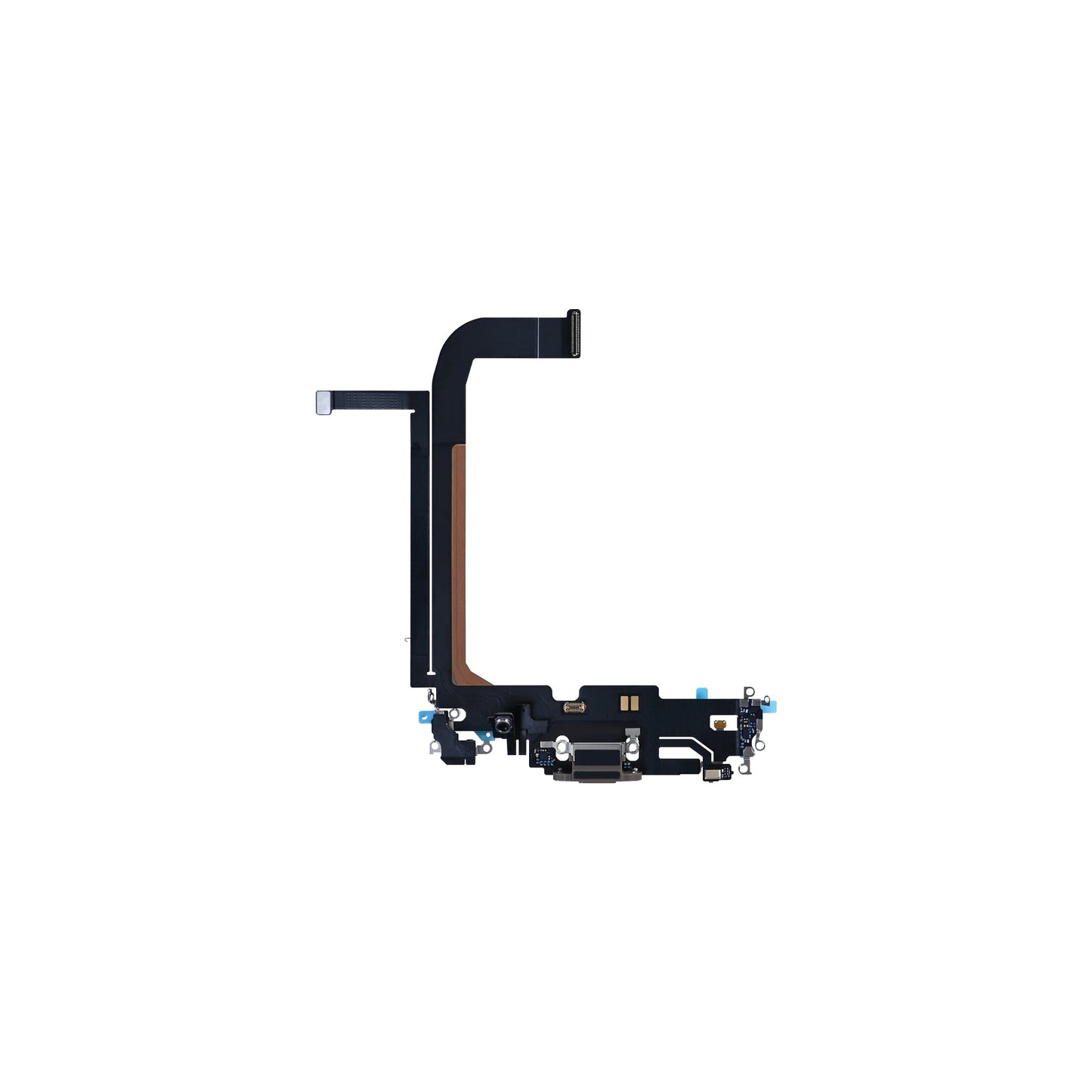 For Apple iPhone 13 Pro Max System Charging Flex Gold Pulled