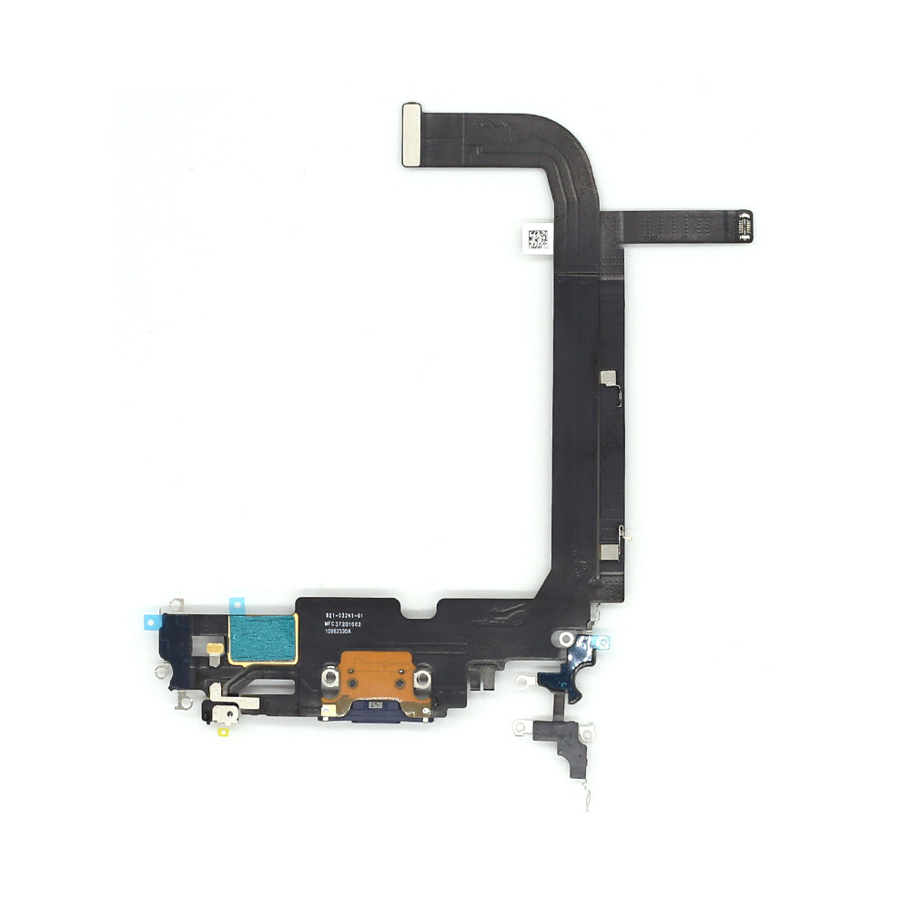 For Apple iPhone 13 Pro Max System Charging Flex Sierra Blue Pulled