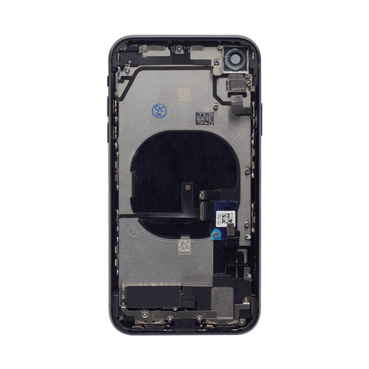 For Apple iPhone XR Housing With Small Parts Black OEM