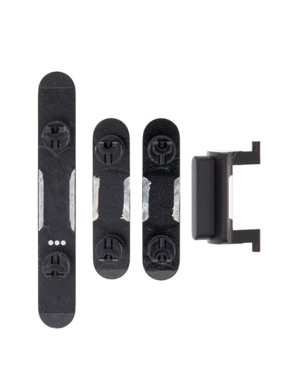 For Apple iPhone XR Side Button Set Black OEM (4pcs）