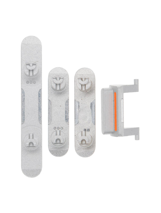 For Apple iPhone XR Side Button Set White OEM (4pcs）