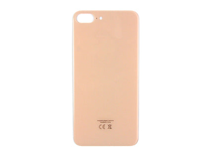 For Apple iPhone 8 Plus Back Glass, Enlarged Camera Frame Rose Gold Compatible