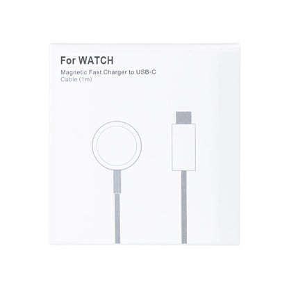 Apple Watch Series Magnetic Charger To USB-C Cable 100cm White