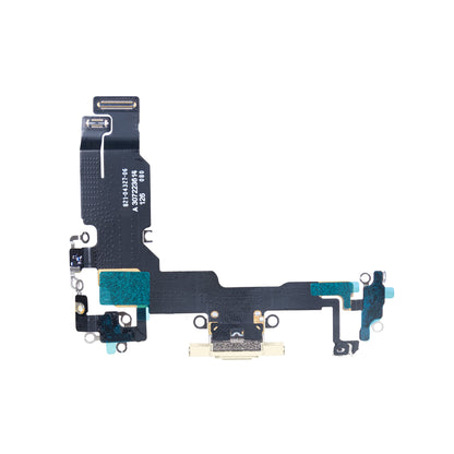 For Apple iPhone 15 System Charging Flex Yellow Pulled