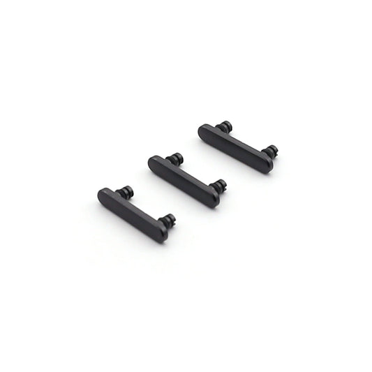 For Apple iPhone 8, iPhone SE (2020) Power And Volume Button Set Black OEM (3pcs)