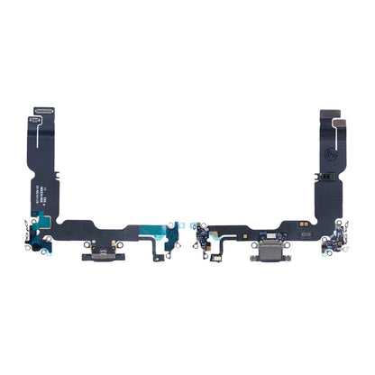 For Apple iPhone 15 Plus System Charging Flex Black Pulled