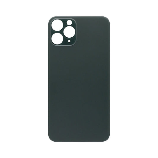 For Apple iPhone 11 Pro Back Glass, Enlarged Camera Frame Green Compatible