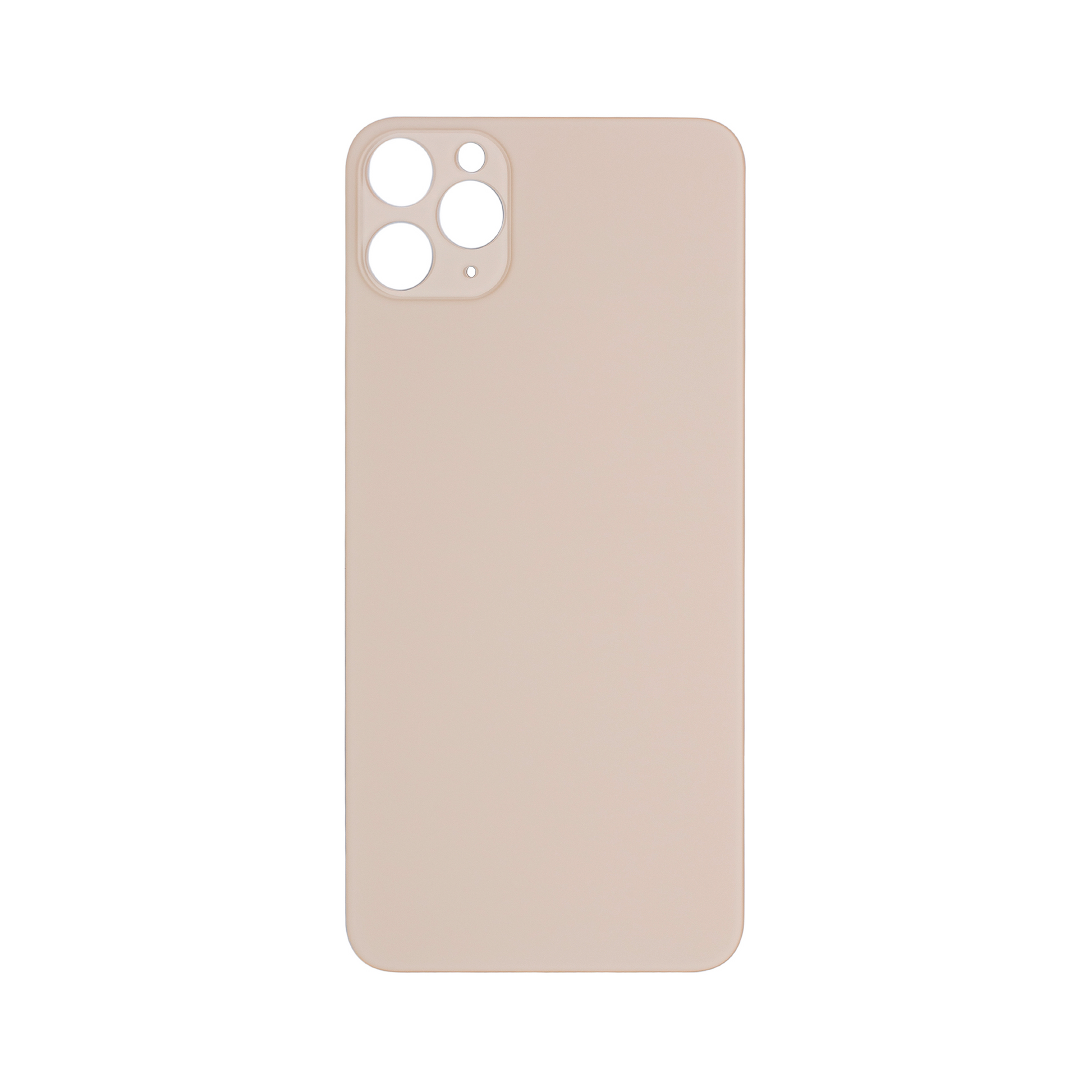 For Apple iPhone 11 Pro Max Back Glass, Enlarged Camera Frame Gold Compatible