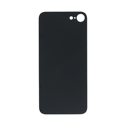 For Apple iPhone SE (2020, 2022) Back Glass, Enlarged Camera Frame White Compatible