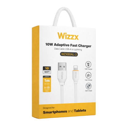 Wizzx USB-A to Lightning Kabel - 1M