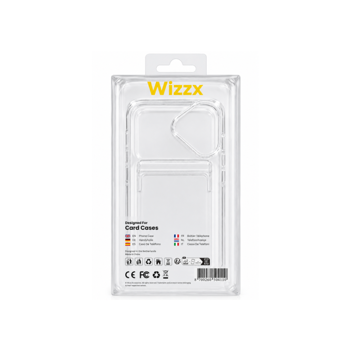 Wizzx Clear Card Case- iPhone 18/18 Pro