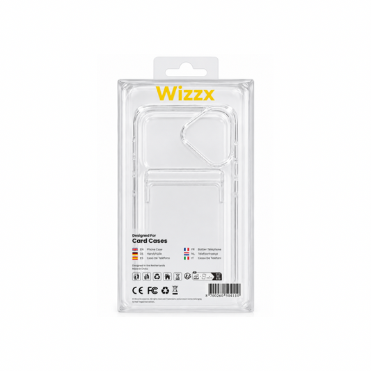 Wizzx Clear Card Case- iPhone 18/18 Pro