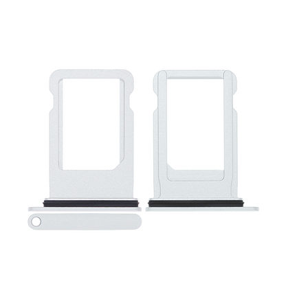 For Apple iPhone 8 Sim Card Holder Silver Pulled
