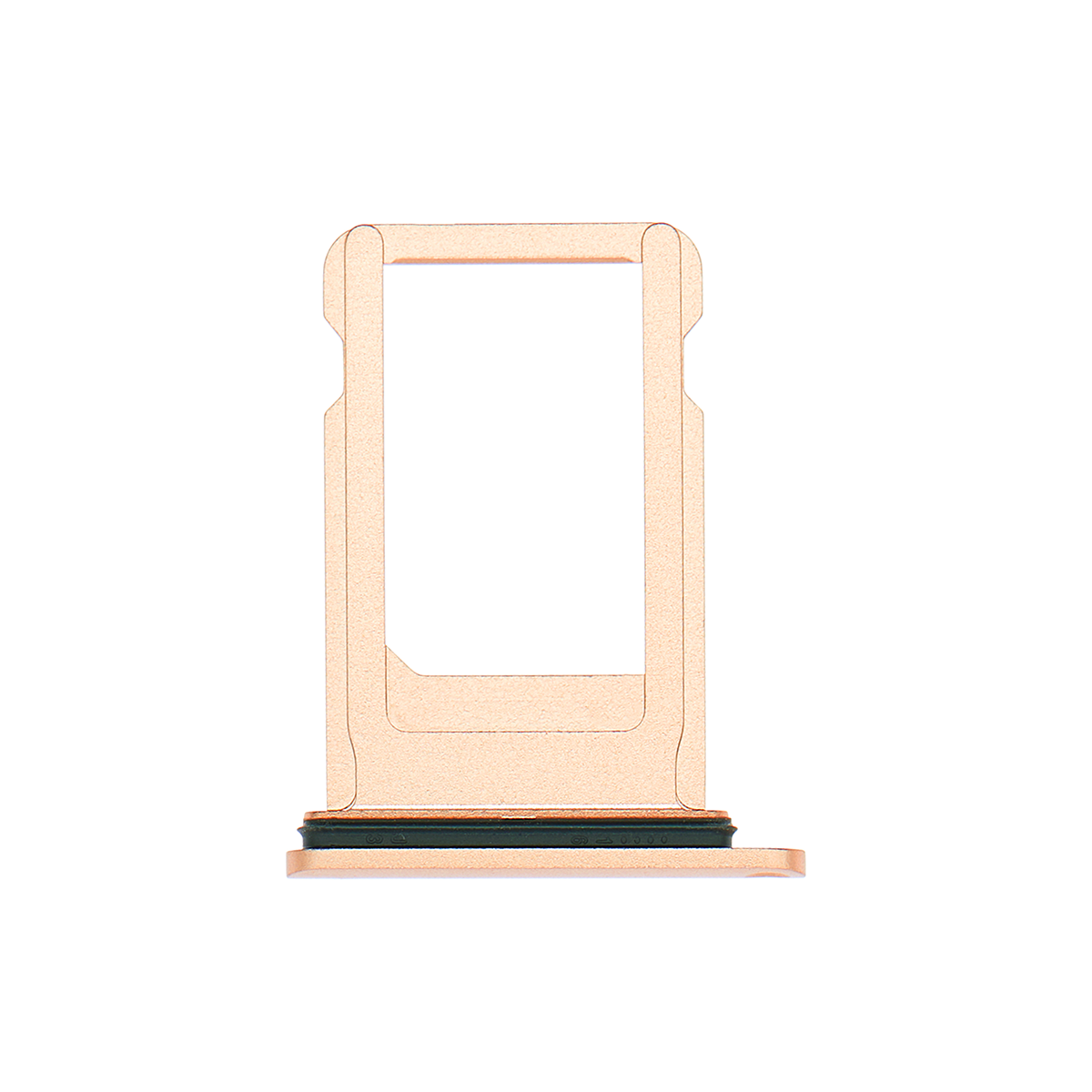 For Apple iPhone 8 Plus Sim Card Holder Gold Pulled