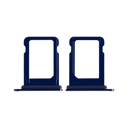 For Apple iPhone 12 Mini Sim Card Holder Blue Pulled