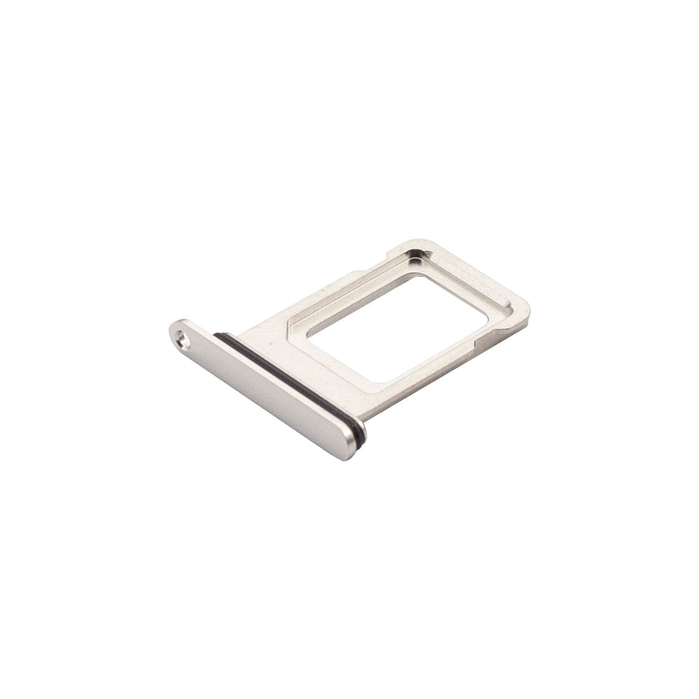 For Apple iPhone  11 Pro Max Sim Card Holder Matte Silver Pulled