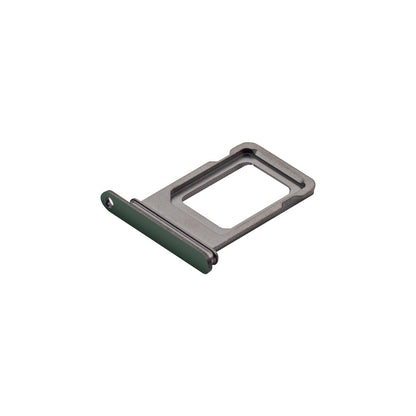 For Apple iPhone  11 Pro Max Sim Card Holder Matte Midnight Green Pulled