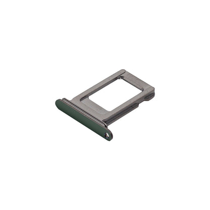 For Apple iPhone  11 Pro Max Sim Card Holder Matte Midnight Green Pulled
