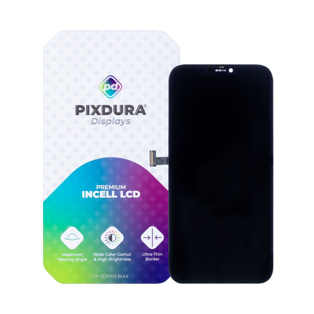 PIXDURA For Apple iPhone 12 Pro Max Display And Digitizer In-Cell Premium (IC Removable) (60Hz)