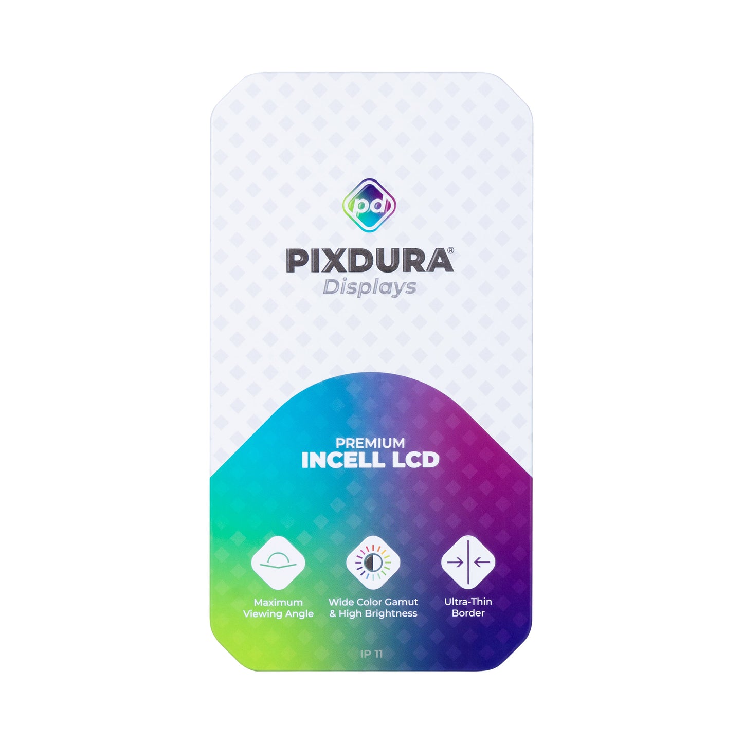 PIXDURA For Apple iPhone 11 Display And Digitizer In-Cell Premium (IC Removable) (60Hz)