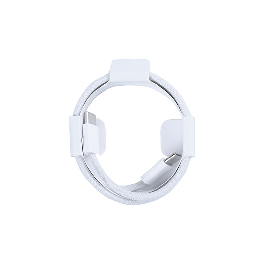 Apple iPhone 15, 16, 17 Series MW493ZM/A USB-C Charge Woven Cable 100cm White Original Retail Box