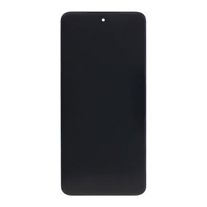 Motorola G84 5G Display And Digitizer With Frame Black Service Pack