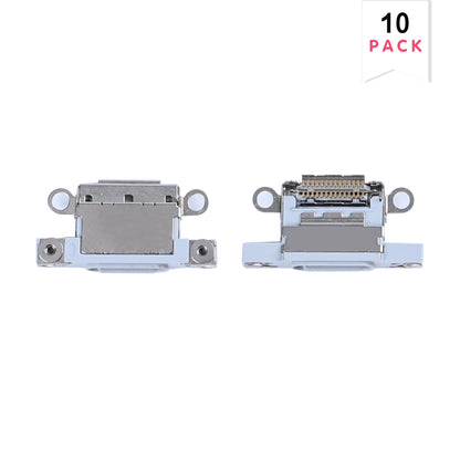 For Apple iPhone 16, 16 Plus System Charging Port White (10pcs)