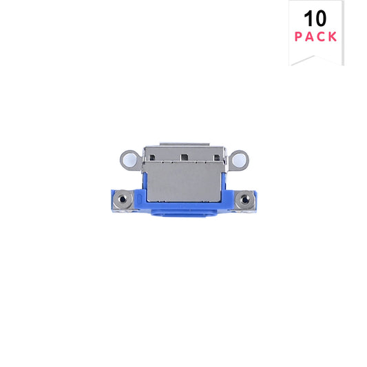 For Apple iPhone 16, 16 Plus System Charging Port Ultramarine (10pcs)