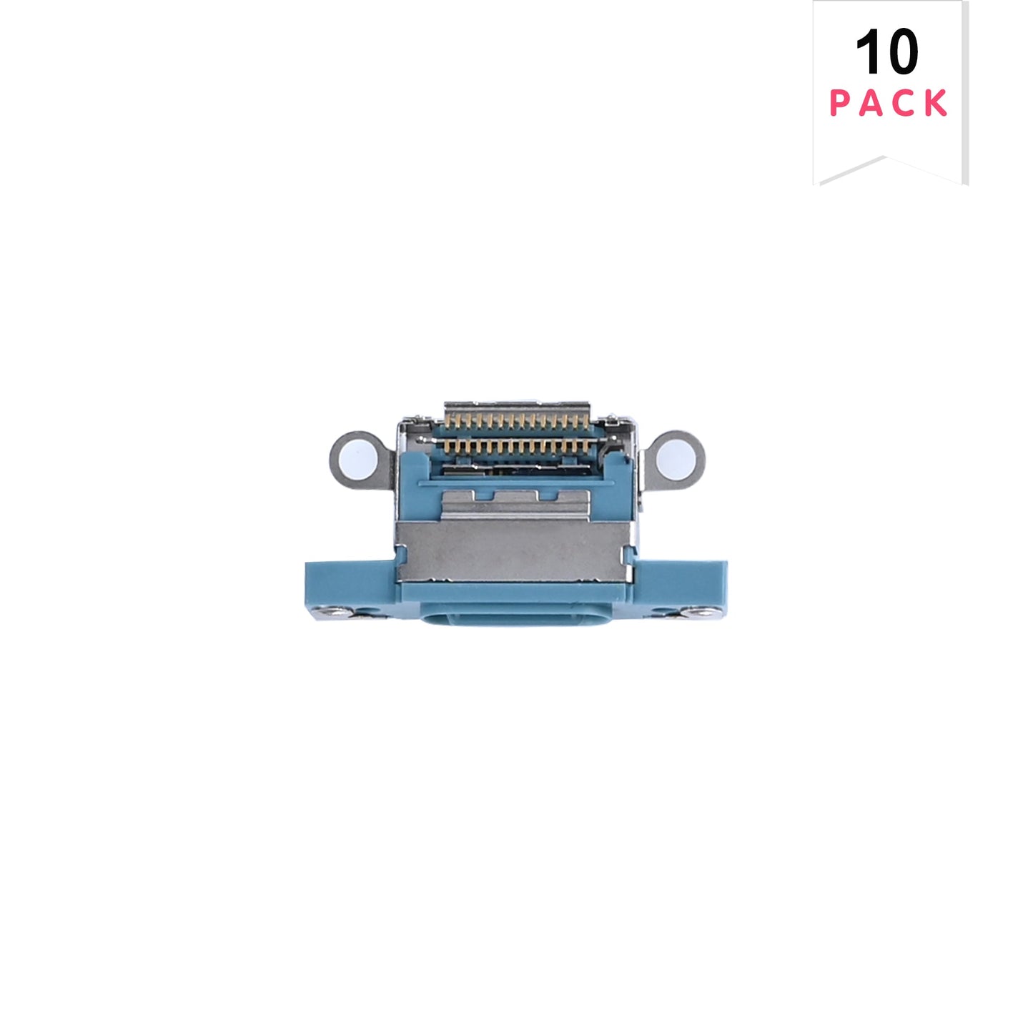 For Apple iPhone 16, 16 Plus System Charging Port Teal (10pcs)