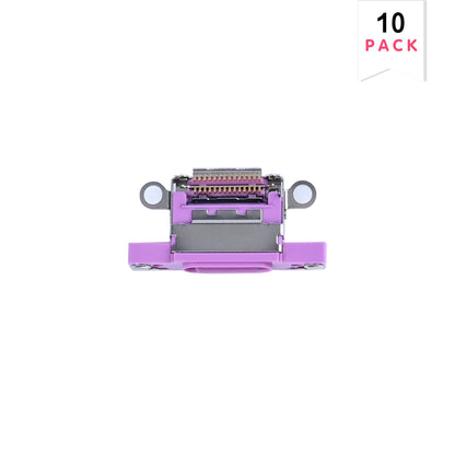 For Apple iPhone 16, 16 Plus System Charging Port Pink (10pcs)