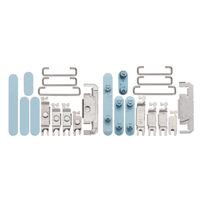For Apple iPhone 16, 16 Plus Side Button Set Teal Compatible (4pcs）