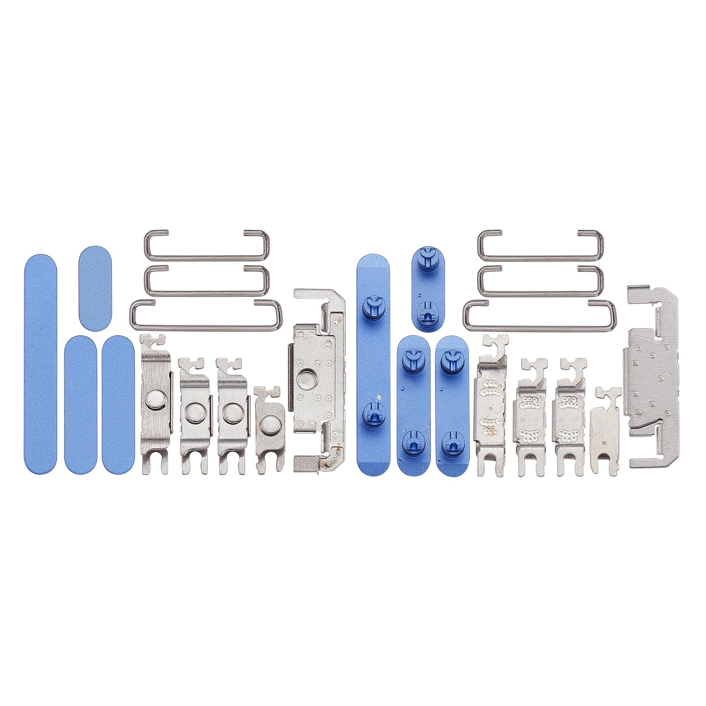 For Apple iPhone 15 Pro Max Loudspeaker And Microphone Mesh White Titanium Compatible (10pcs)