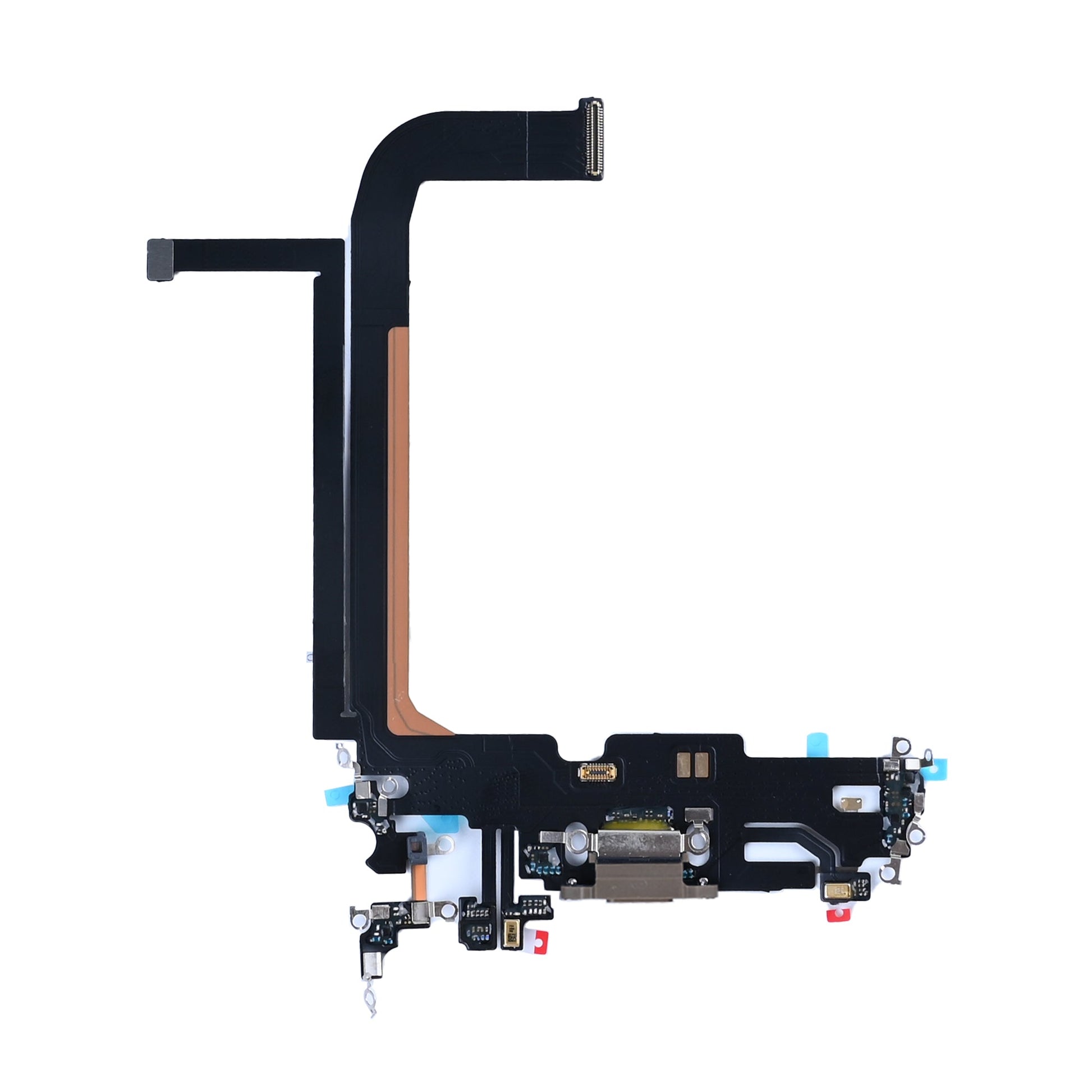 For Apple iPhone 13 Pro Max System Charging Flex Gold Compatible