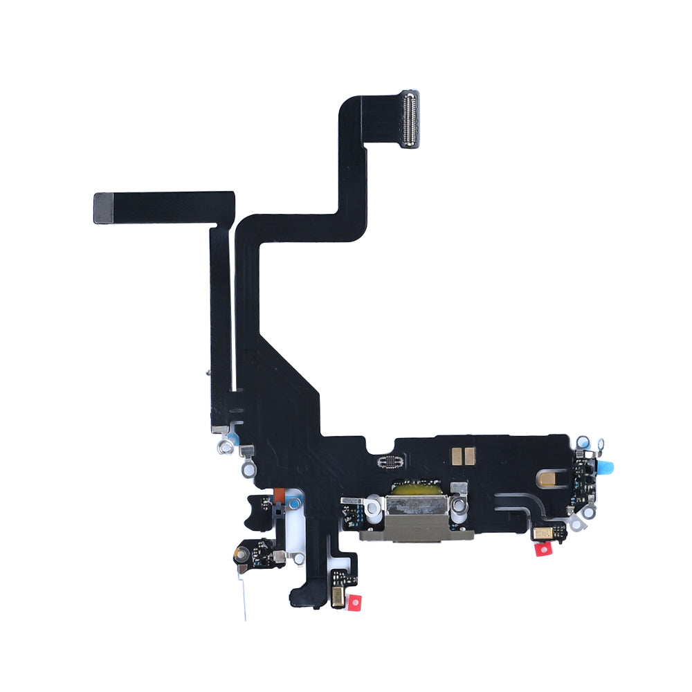 For Apple iPhone 14 Pro System Charging Flex Gold Compatible
