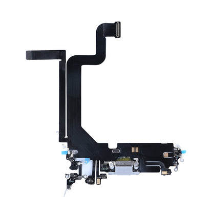 For Apple iPhone 14 Pro Max System Charging Flex Silver Compatible