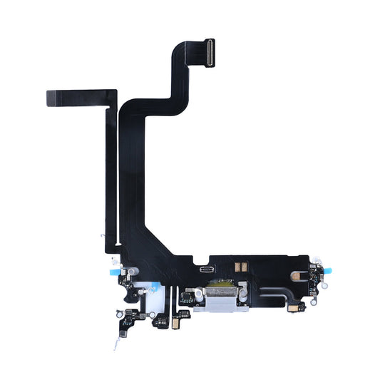 For Apple iPhone 14 Pro Max System Charging Flex Silver Compatible