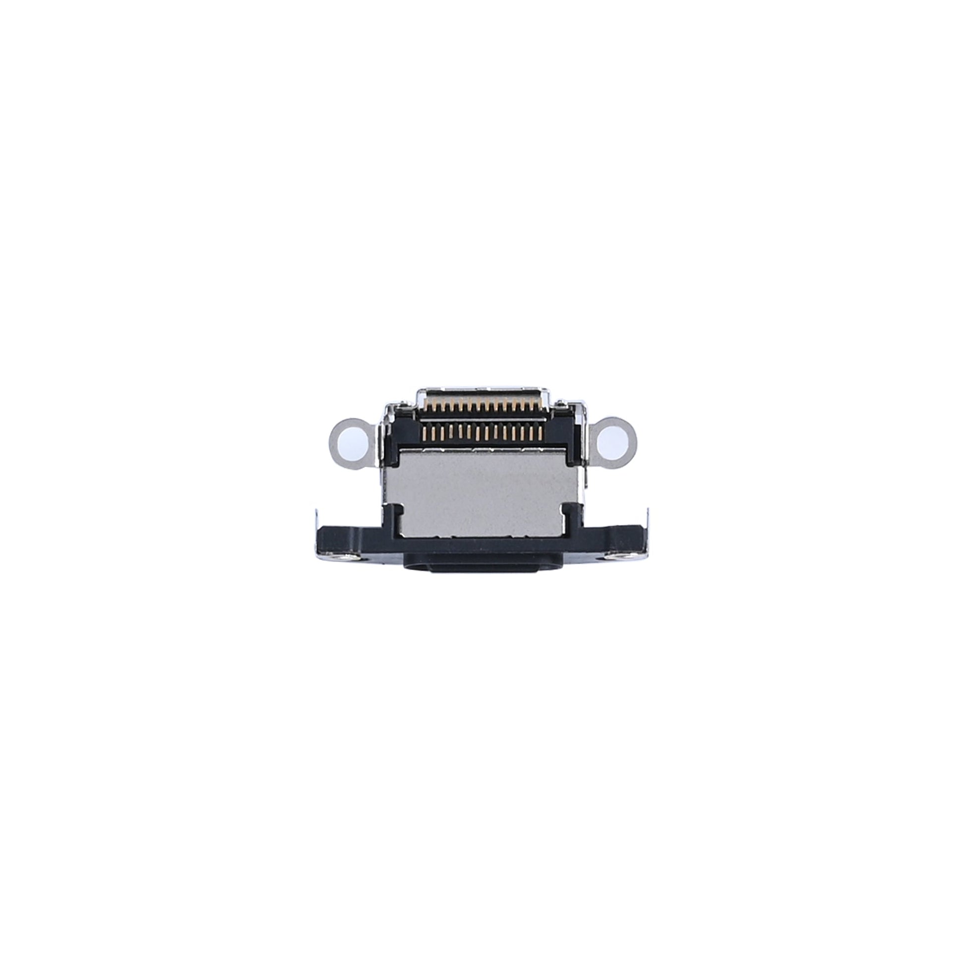 For Apple iPhone 15 Pro, 15 Pro Max System Charging Port Black Titanium Compatible (10pcs)